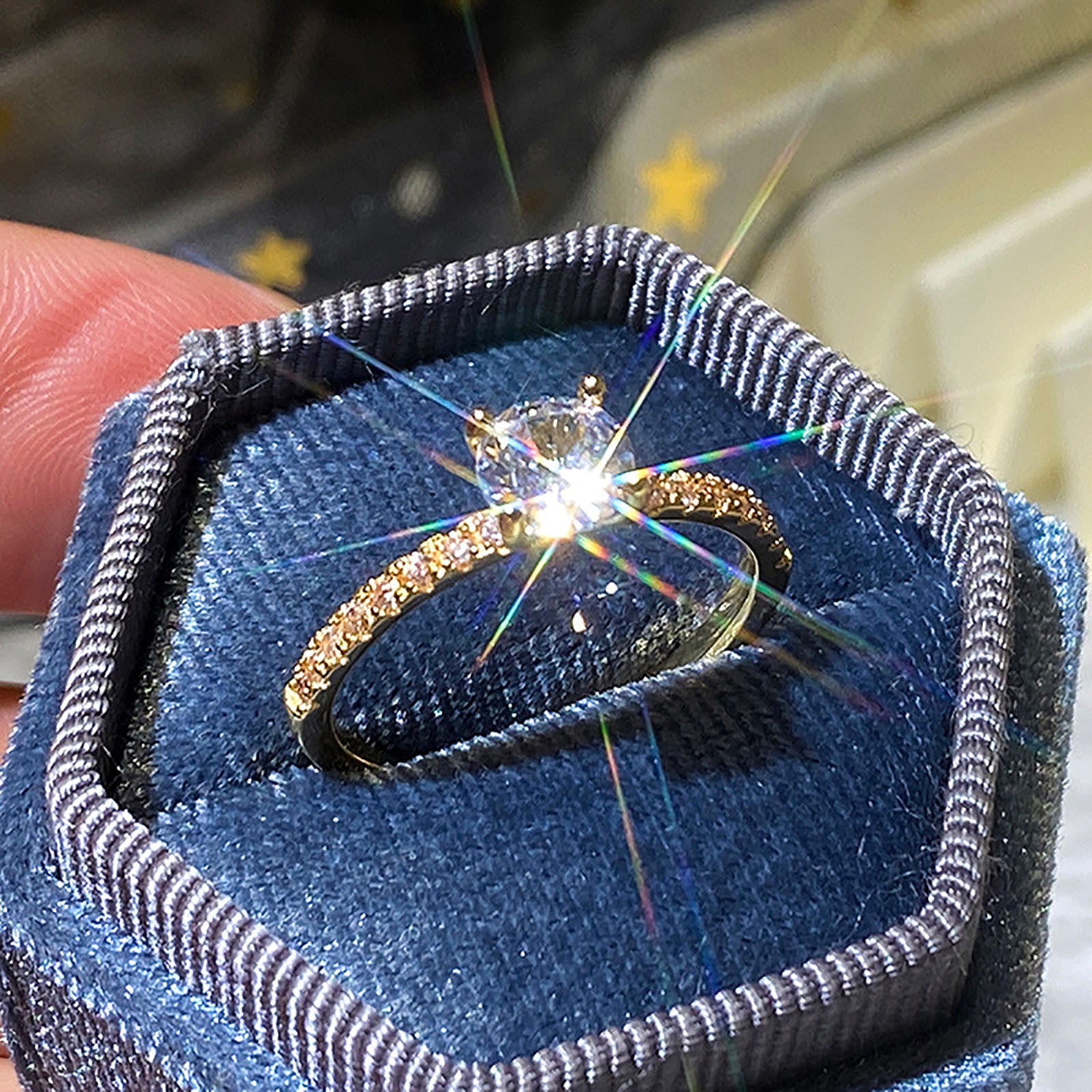 KISNA 14K Rose SI Real Diamond Gold Ring for Women | Heart Abha S7 :  Amazon.in: Fashion